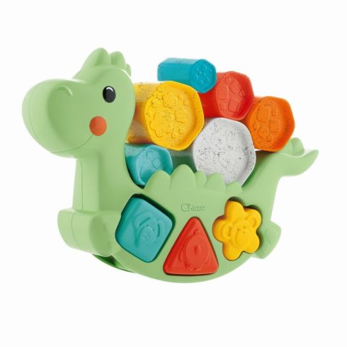 Chicco Hintázó dínó építőjáték 2in1 ECO+ ökoműanyag