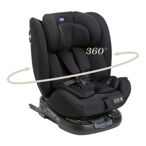 Chicco UNICO EVO I-SIZE 360 autósülés 40-150 cm Black