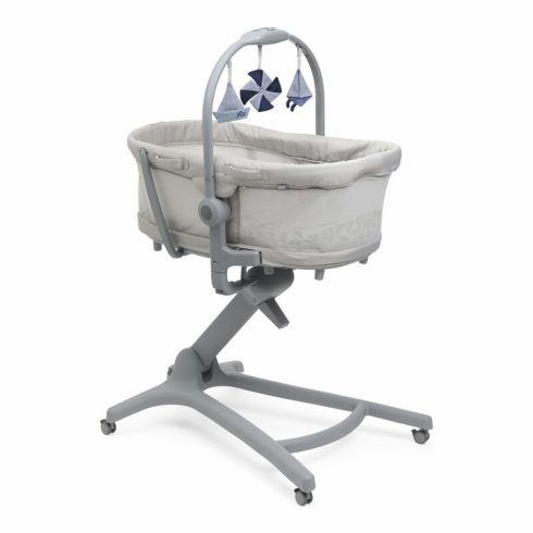 Chicco Baby Hug PRO 5in1 bölcső-etetőszék-szék -Beige Latte