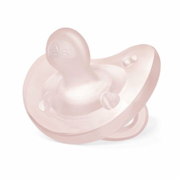   Chicco Physio Forma Soft csupa-szilikon cumi - 0-6 hó rózsaszín