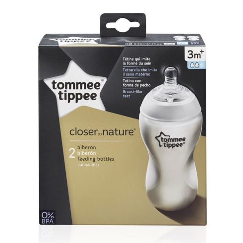 Tommee Tippee Closer to Nature cumisüveg duo 340ml