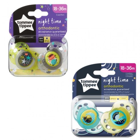 Tommee Tippee  Night cumi 18-36hó 2 db 