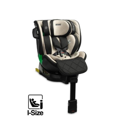 Caretero Turox Isofix Autós Gyerekülés I-SIZE 40-150 CM Beige