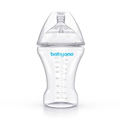 BabyOno cumisüveg Natural Nursing műanyag anti-colic 260 ml 1451