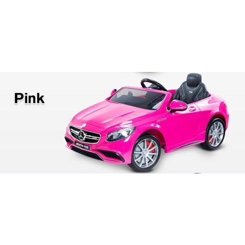 Toyz Mercedes S63 elektromos jármű Pink