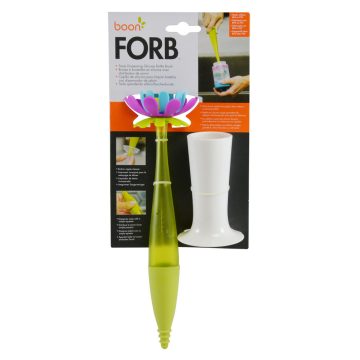 Boon Forb bottle brush beépített mosószer tárolóval