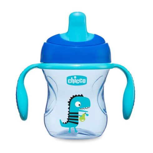 Chicco Training Cup 2in1 kivehető szelepes 6m+ 200ml Világos Kék CH00692120