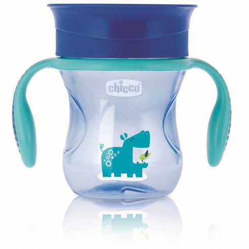 Chicco 360 Perfect Cup itatópohár 12m+ Kék CH00695120