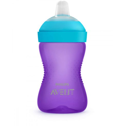 Avent Puha harapásálló csőrös pohár 300 ml LILA SCF802/02