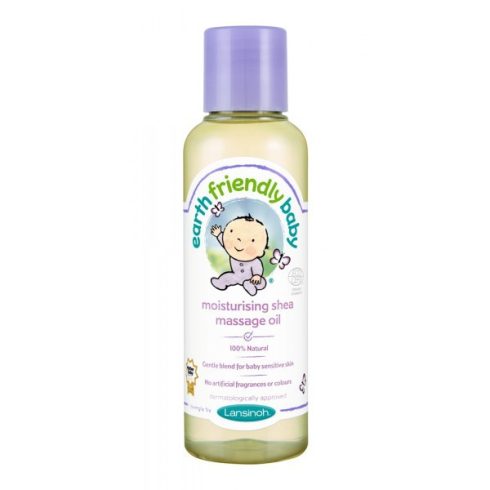 Earth Friendly Baby Hidratáló Shea Masszázsolaj 125 ml - Készlet erejéig TARTÓSAN ALACSONY ÁR