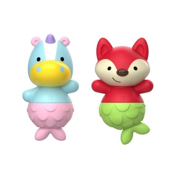   Skip Hop Zoo fürdőszobai játék - róka és unikorinis sellő