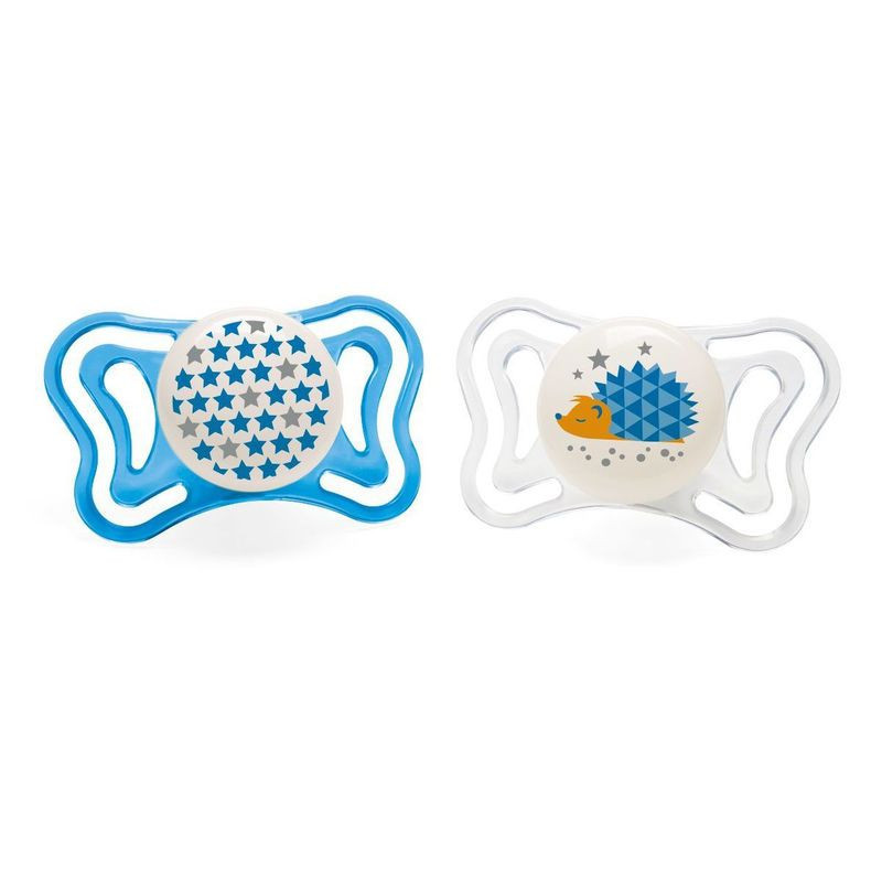 Chicco PhysioForma Light szilikon cumi tartótokkal világítókarimás 16-36m CH07103541